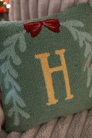 Christmas Sweater Punch Needle Pillow